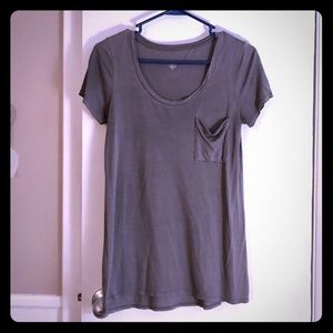 Mossimo gray loose-fitting top - Size S